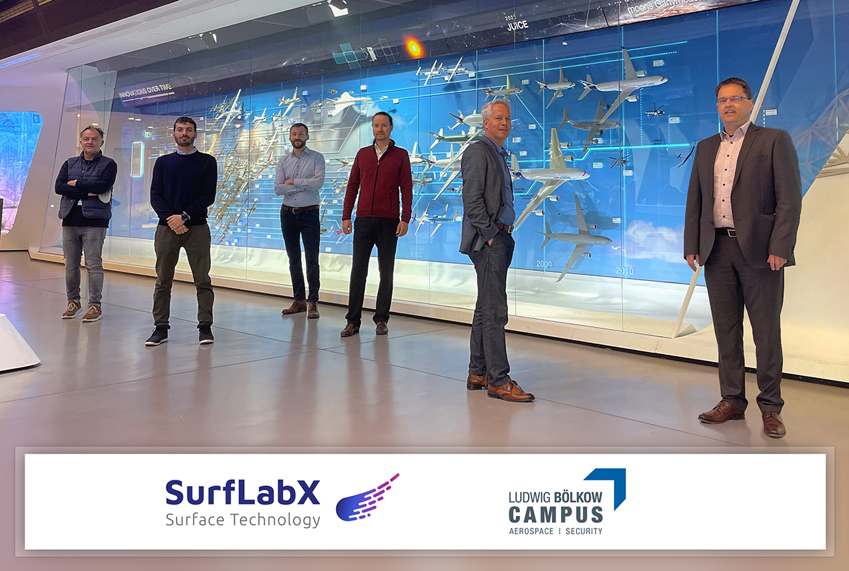 Juni 2021 SurfLabX startet den Betrieb am Ludwig Bölkow Campus (LBC) in Taufkirchen bei München
